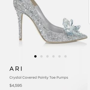 Jimmy choo celebrity Cinderella ari shoes